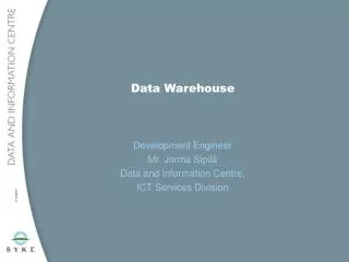 Data Warehouse