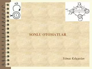 sonlu otomatlar