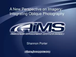 A New Perspective on Imagery: Integrating Oblique Photography
