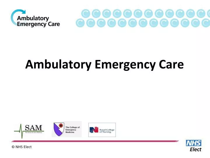 ambulatory emergency care