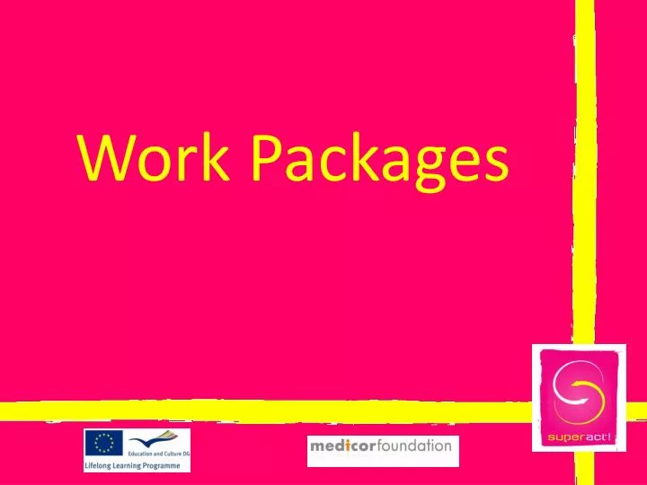 work packages