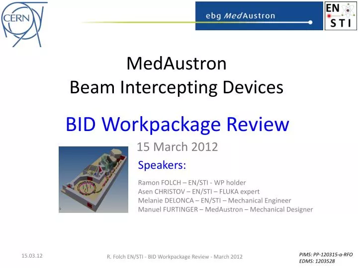 medaustron beam intercepting devices