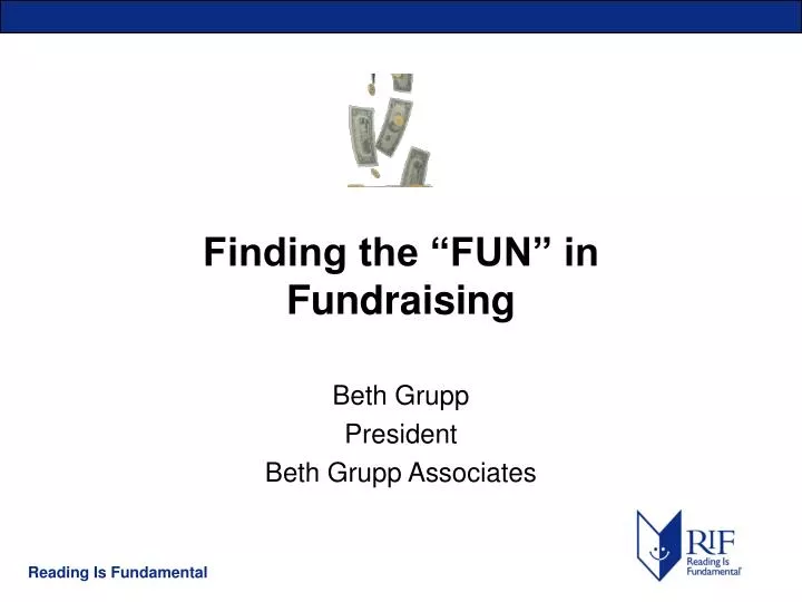finding the fun in fundraising