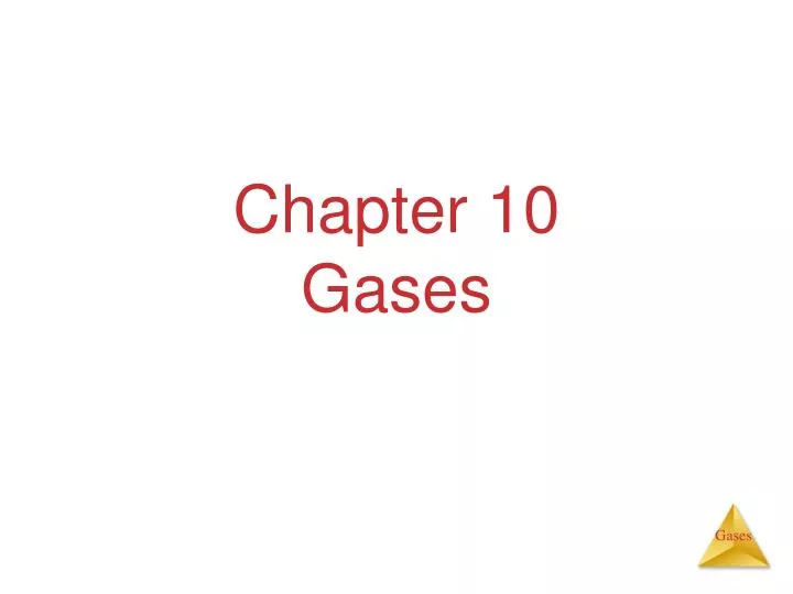 chapter 10 gases