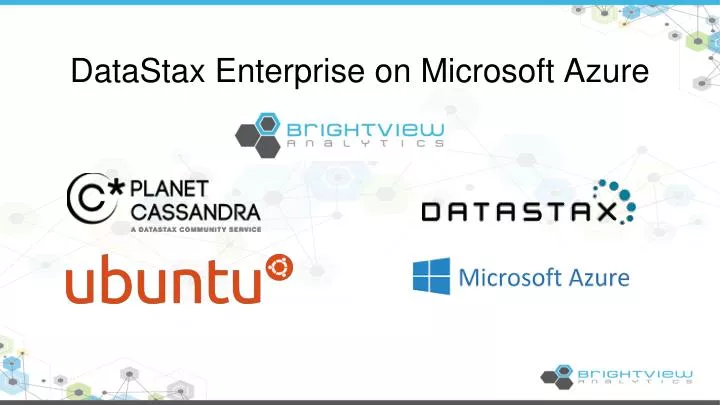 datastax enterprise on microsoft azure