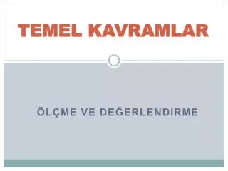 temel kavramlar