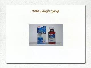 dxm cough syrup