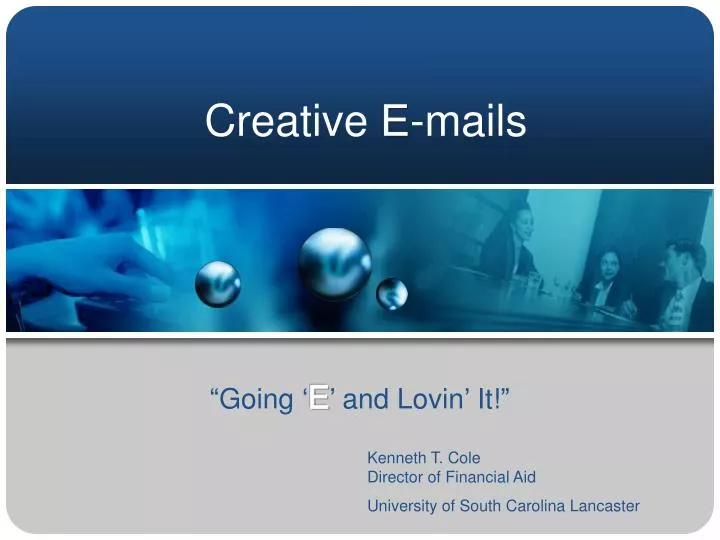 creative e mails