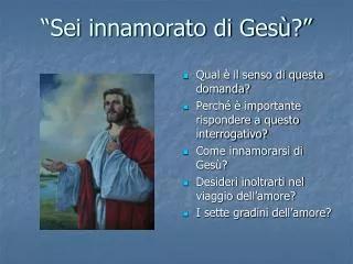 sei innamorato di ges