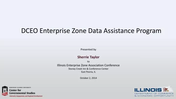 dceo enterprise zone data assistance program