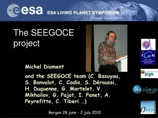 The SEEGOCE project