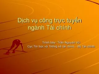 d ch v c ng tr c tuy n ng nh t i ch nh