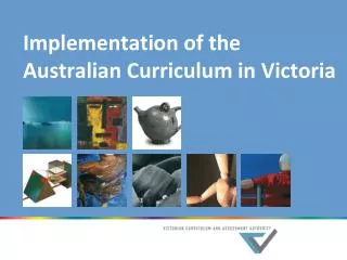 Implementation of the Australian Curriculum in Victoria