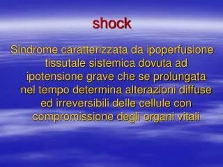 shock