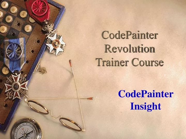 codepainter revolution trainer course