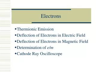 Electrons