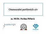 Onemocnění periferních cév - slide 1