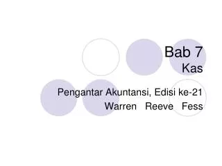 bab 7 kas