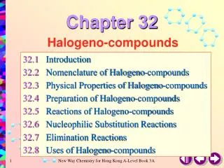 Halogeno-compounds