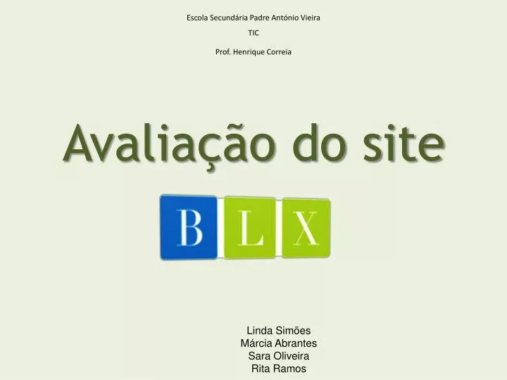 avalia o do site