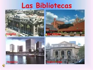 las bibliotecas
