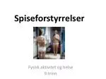 Spiseforstyrrelser