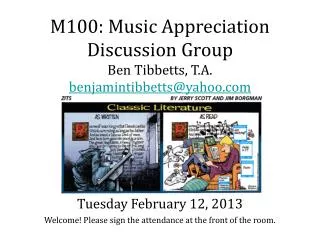 Tuesday February 12, 2013