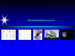 parameteriserte kurver