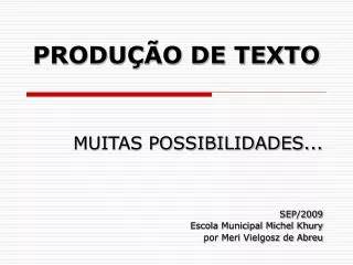 produ o de texto