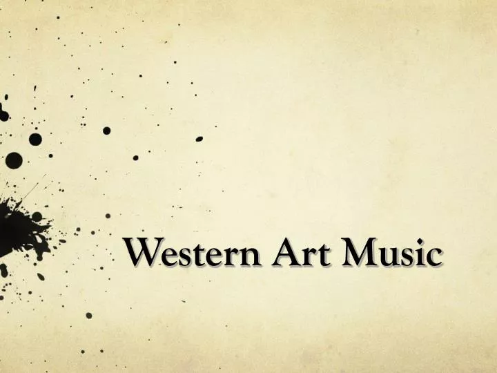 western art music