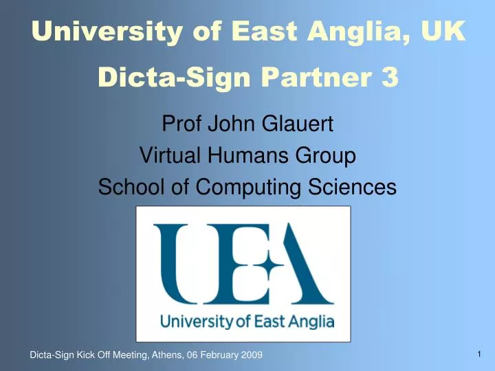 university of east anglia uk dicta sign partner 3