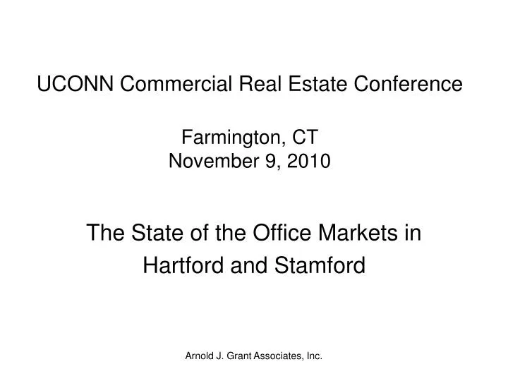 uconn commercial real estate conference farmington ct november 9 2010