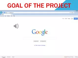 Goal of the project