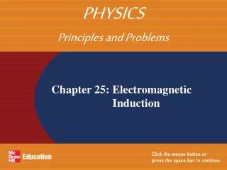 Chapter 25: Electromagnetic Induction
