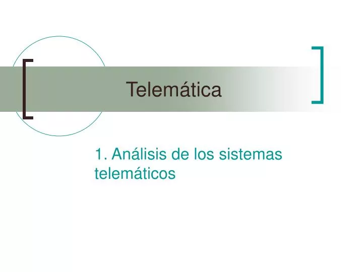 telem tica