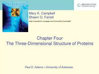 Chapter Four The Three-Dimensional Structure of Proteins