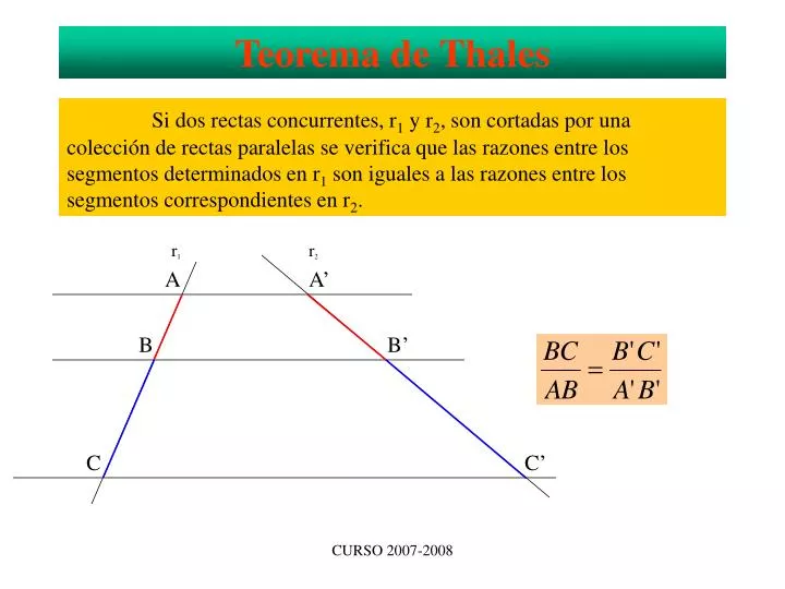 teorema de thales