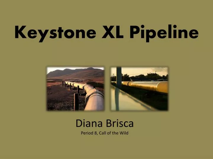 keystone xl pipeline