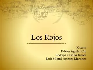 los r ojos