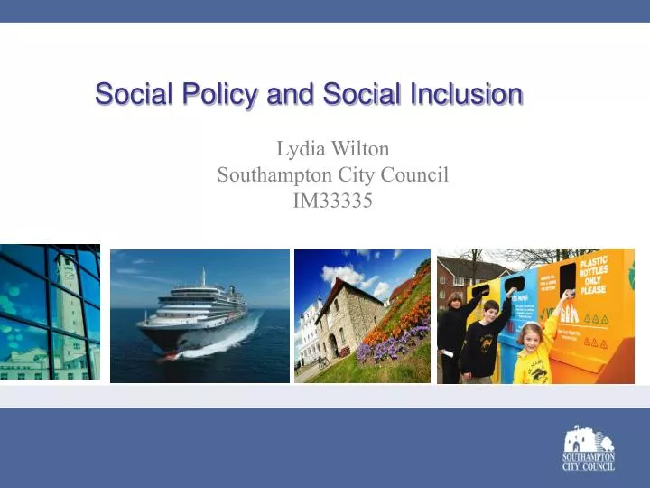 social policy and social inclusion