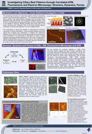 CISMM: Computer Integrated Systems for Microscopy and Manipulation