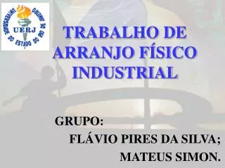 trabalho de arranjo f sico industrial