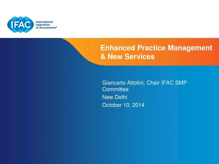 enhanced practice management new services