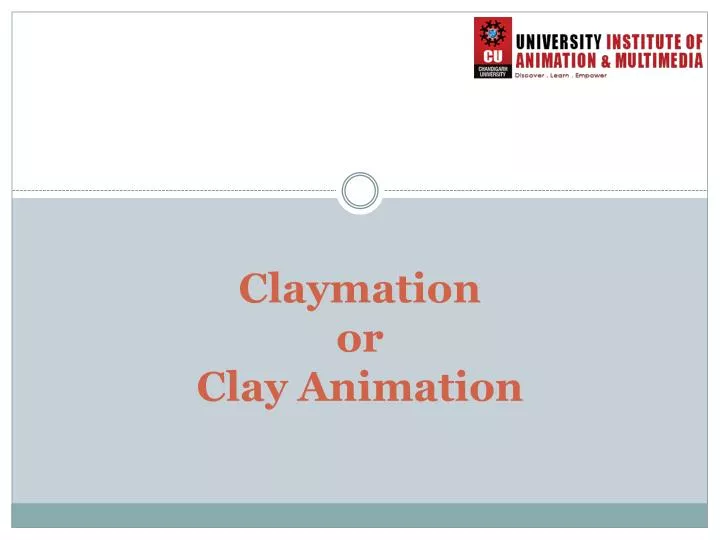 claymation or clay animation