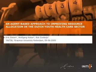 an agent based approach to improving resource allocation in the dutch youth health care sector