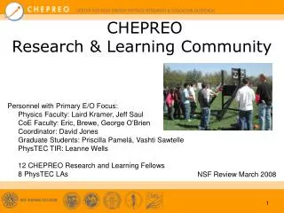 CHEPREO Research &amp; Learning Community