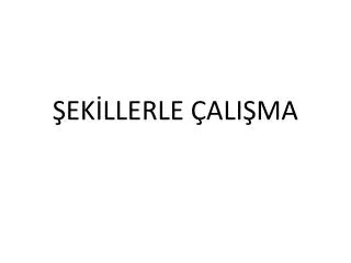 ek llerle ali ma