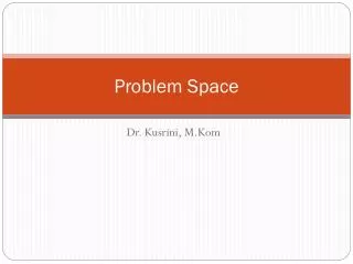 problem space