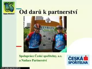 od dar k partnerstv