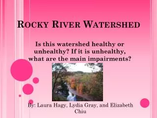 Rocky River Watershed
